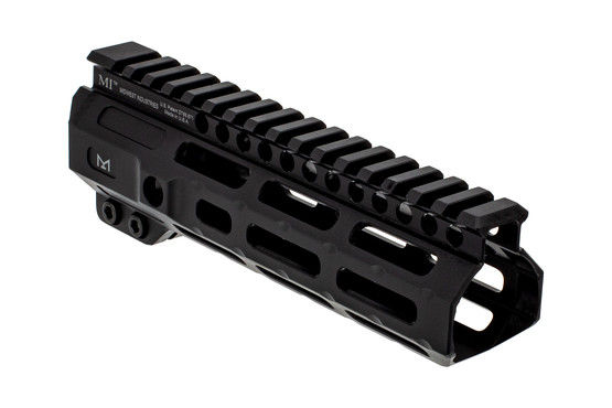 Midwest Industries 7" combat M-LOK AR15 rail with black anodized finish